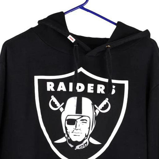 Vintage black Las Vegas Raiders Fanatics Hoodie - mens medium