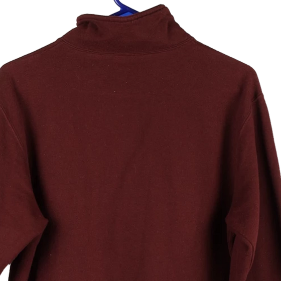 Vintage burgundy Hokies Virginia Tech Champion 1/4 Zip - mens small