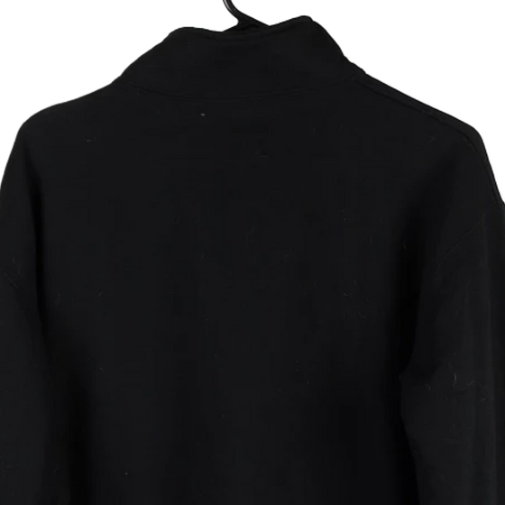 Vintage black Champion 1/4 Zip - mens large