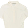 Versace Jeans Couture Polo Shirt - Small Cream Polyamide