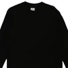 Vintage black Armani Long Sleeve T-Shirt - mens medium