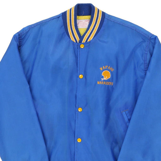 Vintage blue Waipahu Marauders Goodman & Sons Los Angeles Varsity Jacket - mens large