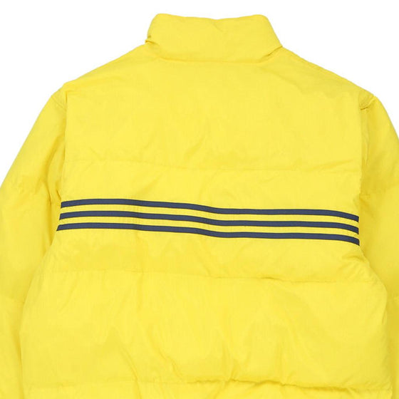 Vintage yellow Adidas Puffer - mens large