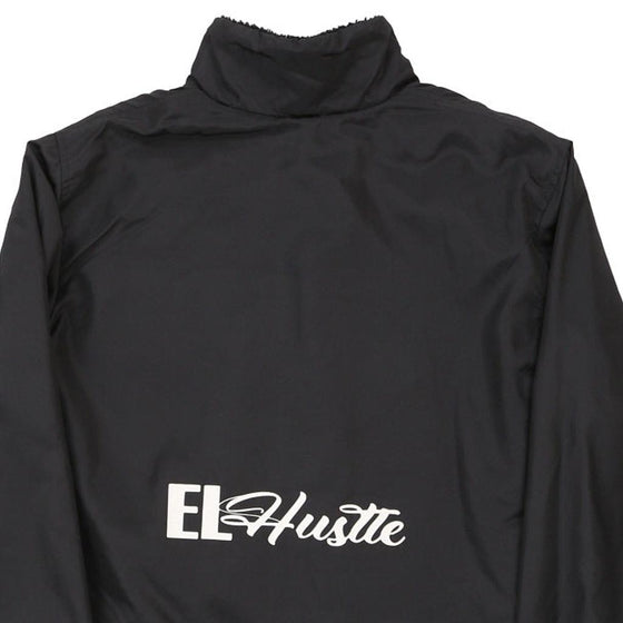 Vintage black El Hustle Fleece Lined Levis Jacket - mens x-large