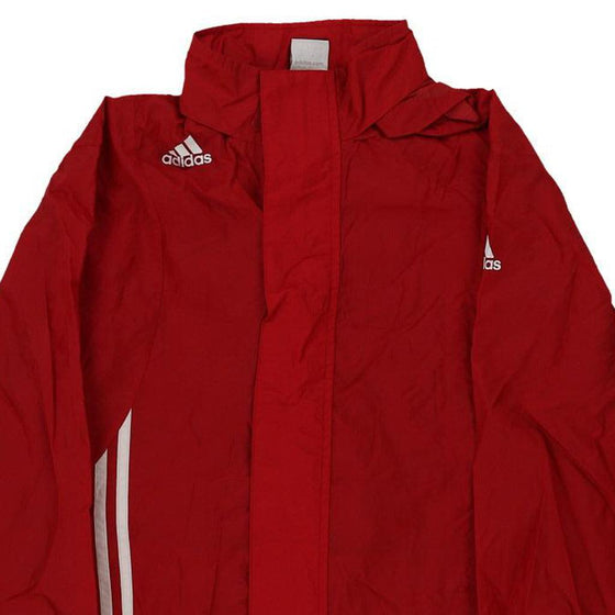 Vintage red Age 10-12 Adidas Jacket - boys medium