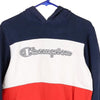 Vintage block colour Age 13-14 Champion Hoodie - boys large