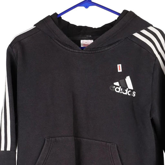 Vintage black Age 13-14 Adidas Hoodie - boys large