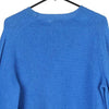 Vintage blue Bootleg Benetton Jumper - mens large