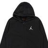 Vintage black Air Jordan Hoodie - mens medium