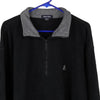 Vintage black Nautica Fleece - mens x-large