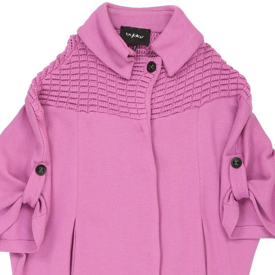 Byblos Cardigan - Medium Pink Wool Blend