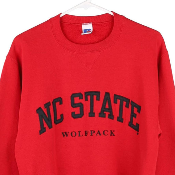 Vintage red NC State Wolfpack Russell Athletic Sweatshirt - mens small