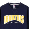 Vintage navy Ignatius Grandparent Russell Athletic Sweatshirt - mens small