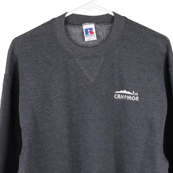 Vintage grey Campmor Russell Athletic Sweatshirt - mens medium