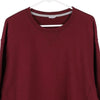 Vintage burgundy Russell Athletic Sweatshirt - mens medium