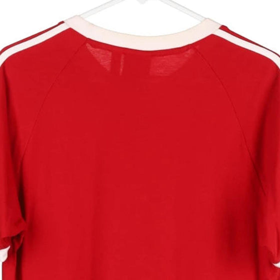 Vintage red Adidas T-Shirt - mens medium