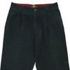 Vintage navy Mash Trousers - mens 36" waist