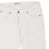 Vintage white Lee Trousers - womens 32" waist