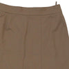 Vintage brown Jenny Midi Skirt - womens 30" waist