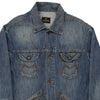 Vintage blue Maverick Denim Jacket - mens x-large