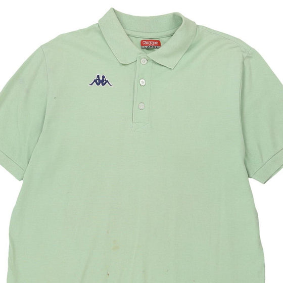 Vintage green Kappa Polo Shirt - mens large