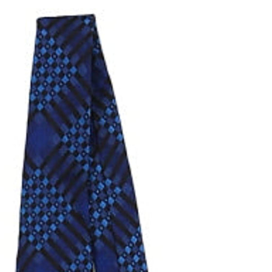 Vintage blue Romeo Gigli Tie - mens no size