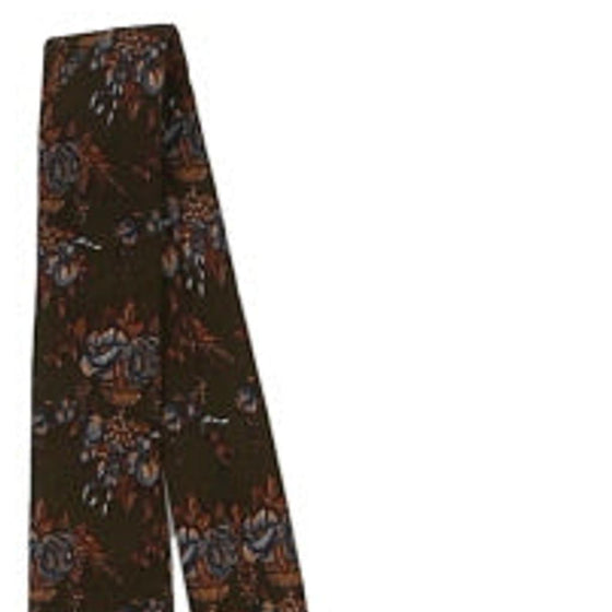 Vintage khaki Valentino Tie - mens no size