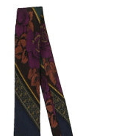 Vintage multicoloured Oliver By Valentino Tie - mens no size