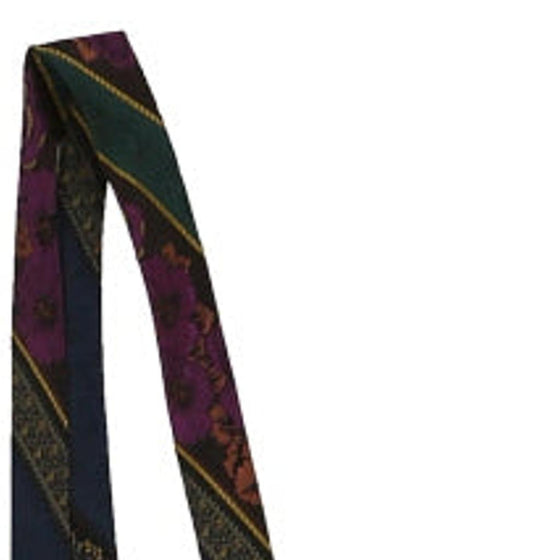 Vintage multicoloured Oliver By Valentino Tie - mens no size