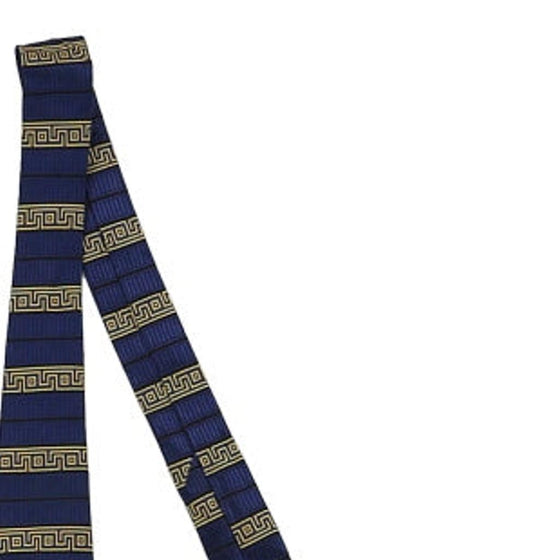 Vintage blue Versace Classic Tie - mens no size