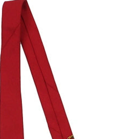 Vintage red Gianfranco Ferre Tie - mens no size