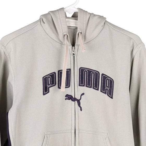 Vintage grey Age 12-14 Puma Hoodie - boys large