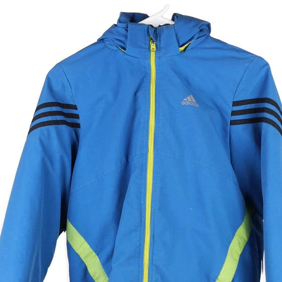 Vintage blue Age 11-12 Adidas Jacket - boys medium