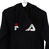 Vintage black Age 15-16 Fila Hoodie - boys x-large