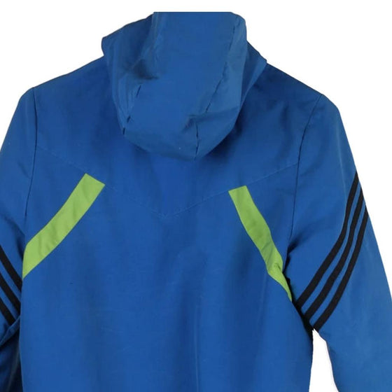 Vintage blue Age 11-12 Adidas Jacket - boys medium