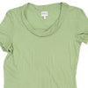 Collezioni Armani T-Shirt - Medium Green Viscose Blend