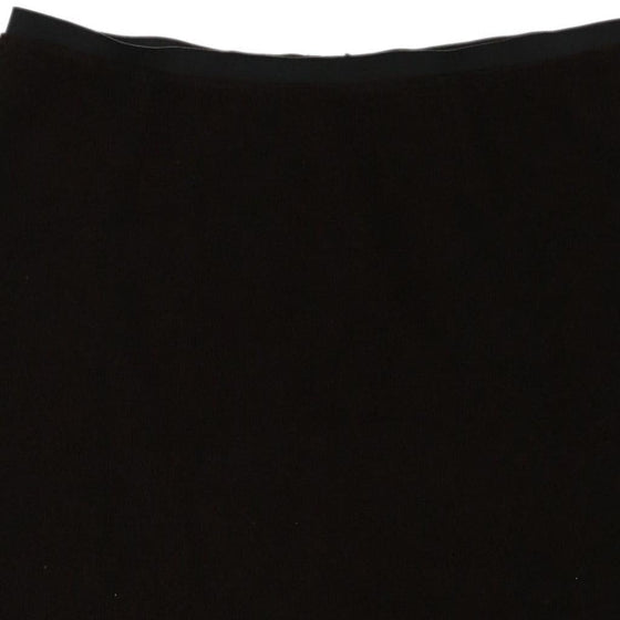 Yves Saint Laurent Mini Skirt - 38W UK 18 Brown Wool Blend