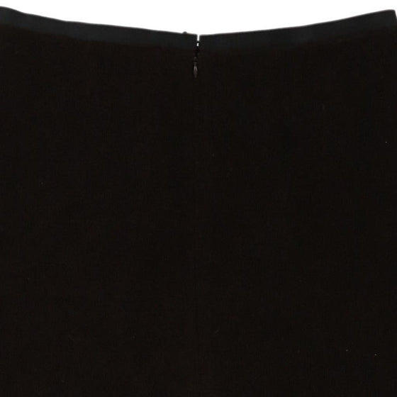 Yves Saint Laurent Mini Skirt - 38W UK 18 Brown Wool Blend