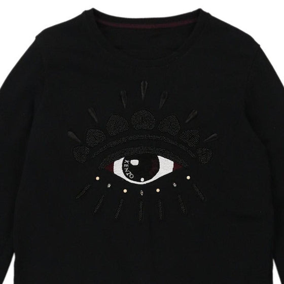 Kenzo Sweatshirt - Small Black Polyester