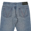 Valentino Jeans - 35W UK 14 Blue Cotton