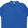 Vintage blue Lacoste Polo Shirt - mens x-large