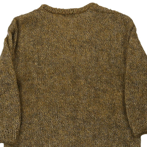 Valentino Cardigan - Small Khaki Wool Blend