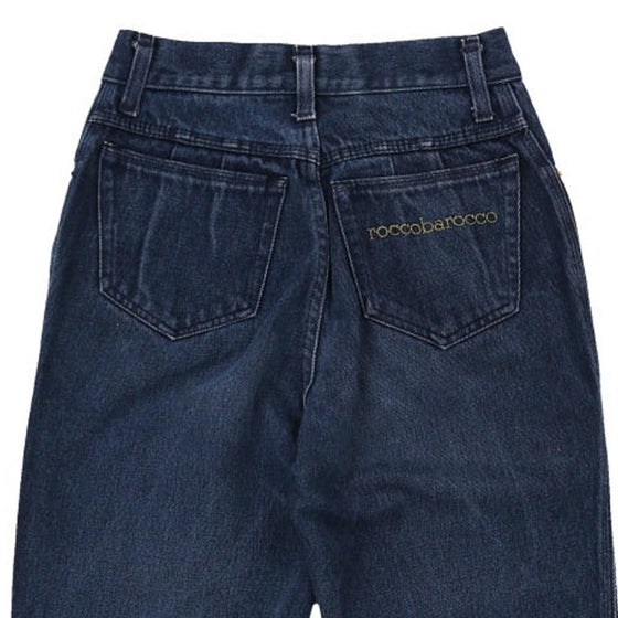 Roccobarocco Jeans - 24W UK 6 Blue Cotton