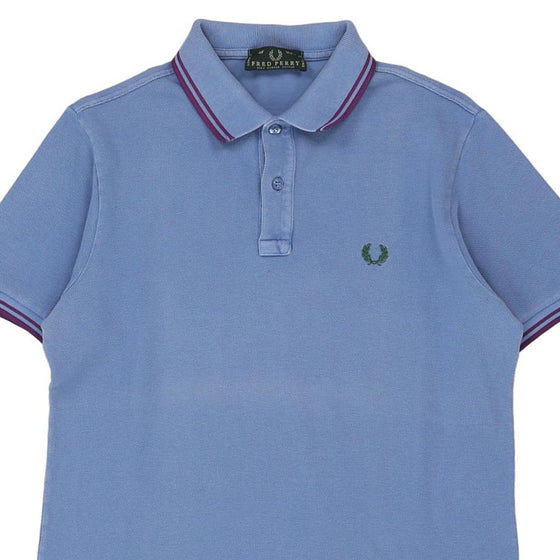 Vintage blue Fred Perry Polo Shirt - mens medium