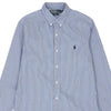 Vintage blue Polo Ralph Lauren Shirt - mens small