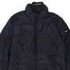 Vintage navy Tommy Hilfiger Puffer - mens large