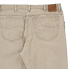 Vintage beige Lee Trousers - mens 34" waist