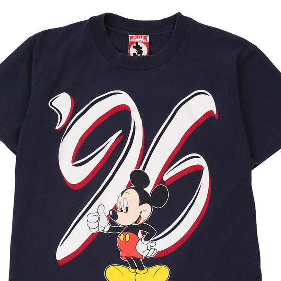 Vintage navy 96 Disney T-Shirt - womens medium