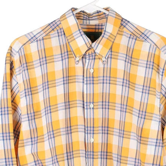 Vintage yellow Oxer Shirt - mens large