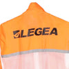 Vintage orange Legea Gilet - mens large